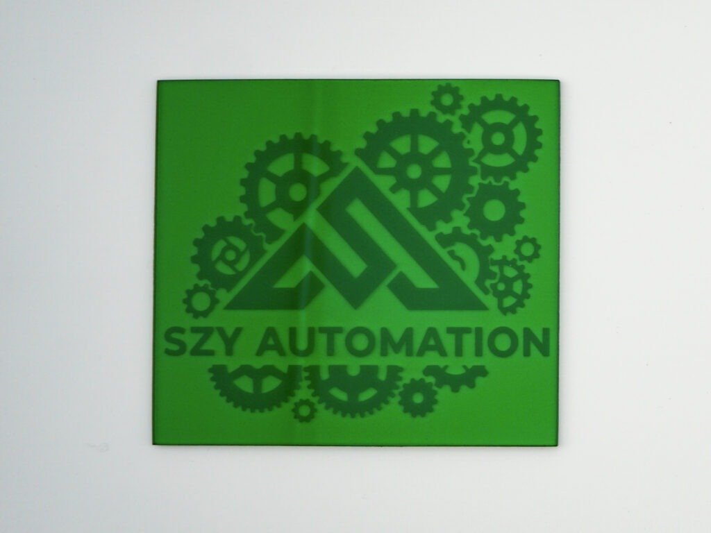 Custom Acrylic Company Logo Sign – 3mm Laser-Engraved Corporate Plaque
