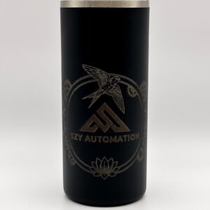 Custom Laser-Engraved 12oz Slim Can Cooler – Insulated Stainless Steel Seltzer Sleeve