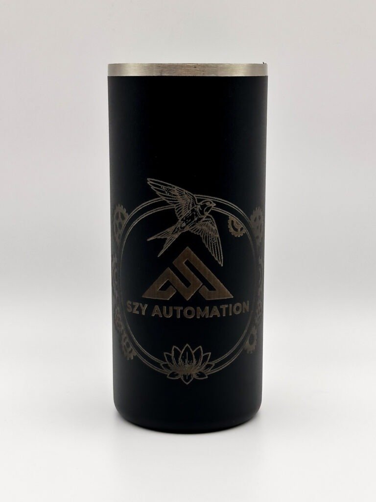 Custom Laser-Engraved 12oz Slim Can Cooler – Insulated Stainless Steel Seltzer Sleeve
