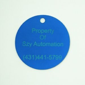 Laser Engraved Pet Tags - 30mmx30mm